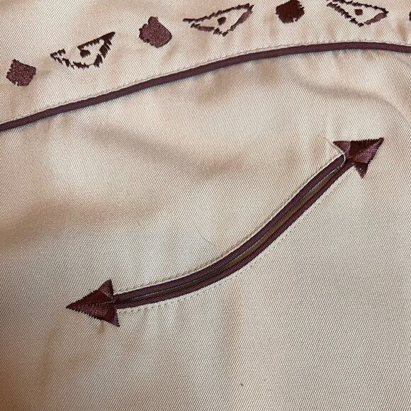 Scully‎ Western Cowboy Embroidered Shirt USA Country Rodeo Top - Picture 10 of 14